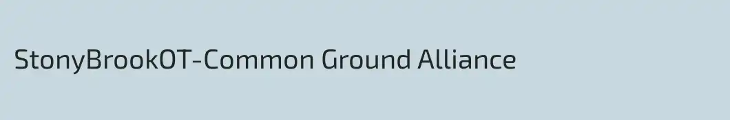StonyBrookOT-Common Ground Alliance